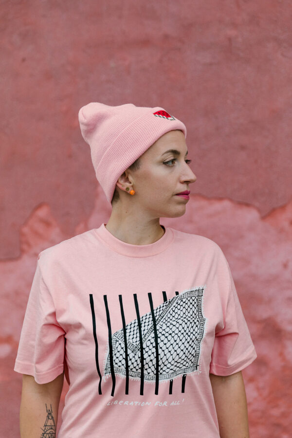 Liberation for All! T-shirt, rose