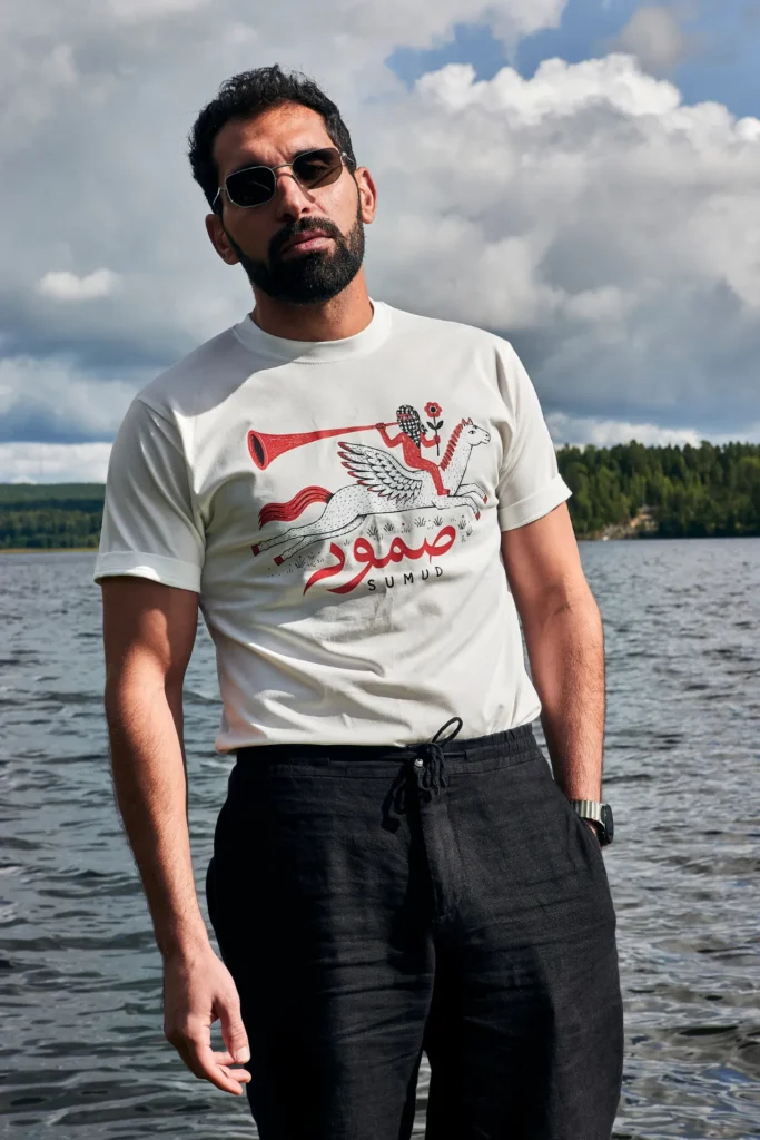Kullervo goes to War - T-shirt, Cream