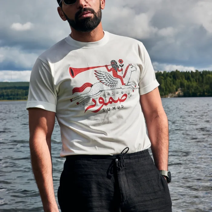 Kullervo goes to War - T-shirt, Cream