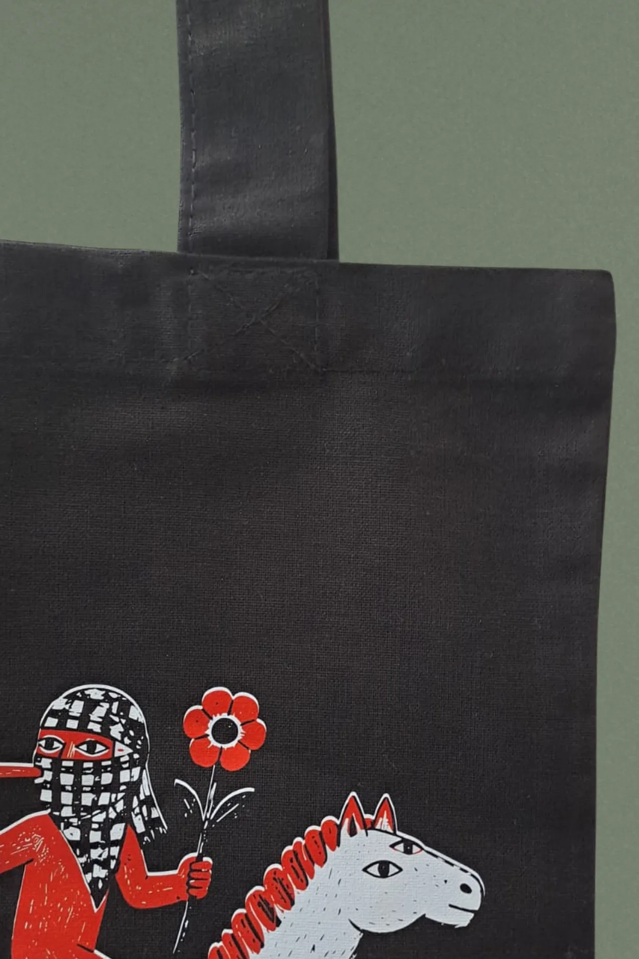 Kullervo goes to War - Tote Bag, black - Image 2